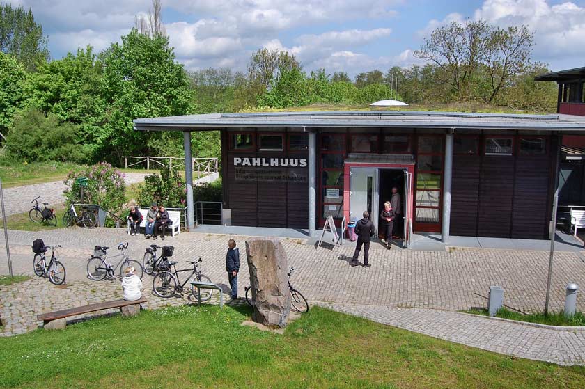 Das Pahlhuus in Zarrentin beherbergt das Infomationszentrum Biosphärenreservat Schaalsee.