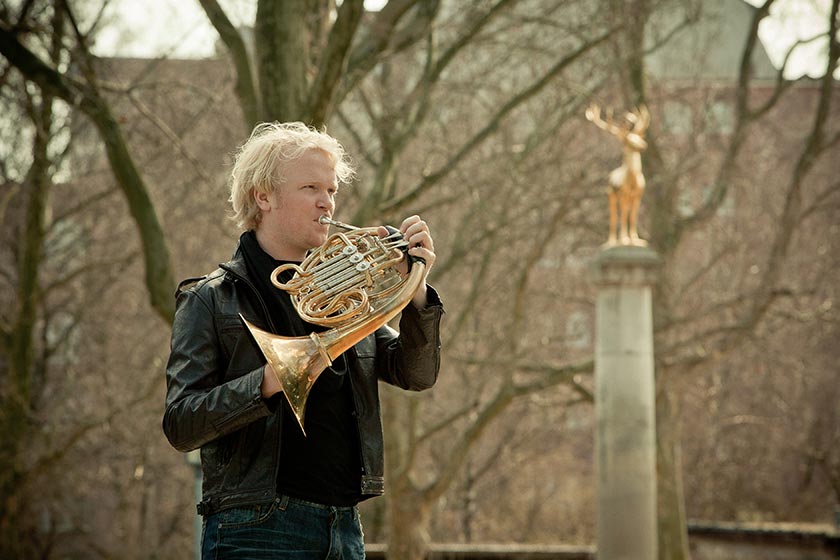 Christoph Ess tritt gemeinsam mit dem Hornquartett german hornsound bei den Festspielen MV