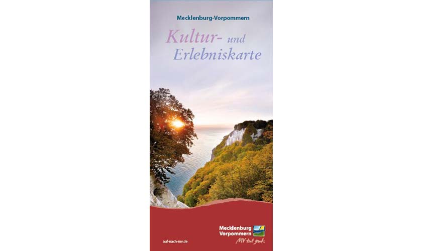 Die neue Kultur- und Erlebniskarte für Mecklenburg-Vorpommern - Foto: TMV/Grundner/Werk3.de