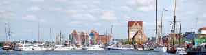 Während des Urlaubs in der Hansestadt Rostock sollten Sie auch den Stadthafen besuchen.