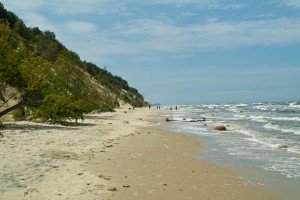 Der Strand bei Bansin auf der Insel Usedom. Hier sollen barrierefreie Strandabgänge geschaffen werden.