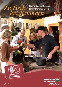 Cover Broschüre Zu Tisch bei Freunden, Foto: Mecklenburger ParkLand